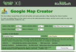 Google Map Creator PLUS for WebPlus X8