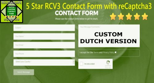 Custom Dutch 5Star Contact Form