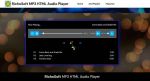 HTML5 MP3 Audio Player for Mobirise