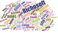 Word Cloud Extension for Mobirise Sites