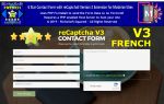 Mobirise FRENCH 6 Star reCaptcha3 Contact Form Extension